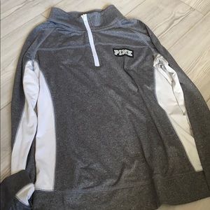 long sleeve half zip